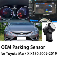 for Toyota Mark X X130 2009-2019 OEM Car Parking Sensor Kit Buzzer Alarm Reverse Radar Detector System