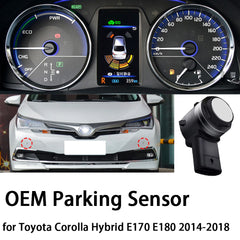 for Toyota Corolla Hybrid E170 E180 2014-2018 OEM Car Parking Sensor Kit Buzzer Alarm Reverse Radar Detector System