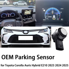 for Toyota Corolla Auris Hybrid E210 2023 2024 2025 OEM Car Parking Sensor Kit Buzzer Alarm Reverse Radar Detector System