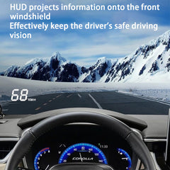 for Toyota Corolla Auris Suzuki Swace E210 2019–2025 Auto HUD Display Projector Alarm Head Up Display Speedometer